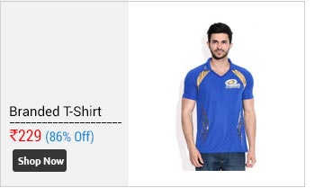 Branded Johny Collar Blue Dry Fit T-Shirt  