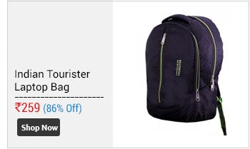 Indian Tourister Backpack Amazing Black Laptop Bag  