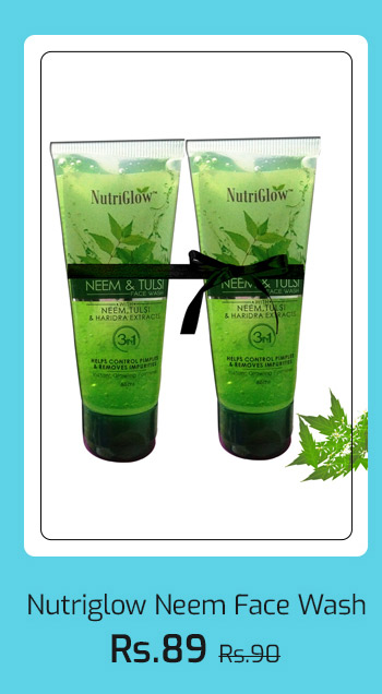 Nutriglow Neem Face Wash (2 Pcs)