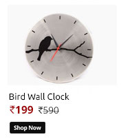 iDeals Designer Bird Wall clock  