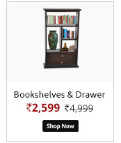 Altavista Bookshelves with Drawer  