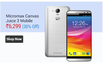 Micromax Canvas Juice 3 (1.3GHz quad-core) Android 5.1  