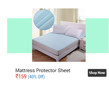 Mattress Protector Sheet With Elastic Straps  