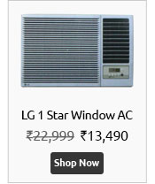 LG 0.75 Ton LWA2CP1A 1 Star Window Air Conditioner