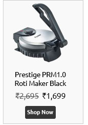 Prestige PRM1.0 Roti Maker Black