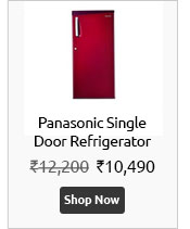 Panasonic NR-A195RMP 190 L Single Door Refrigerator (Maroon Color)  