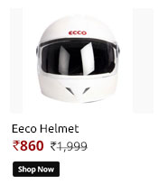 Format - Full Face Helmet - Eeco (White) [Large 58cm]  