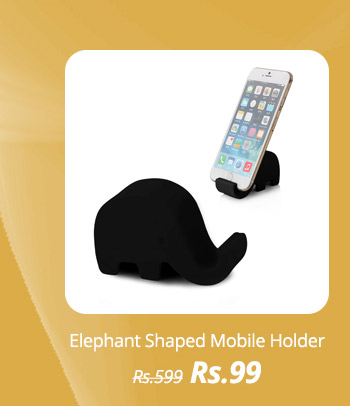 Elephant Shaped Mobile Holder