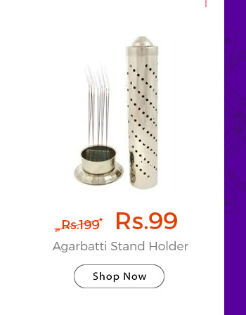  Stainless Steel Agarbatti Stand Holder Silver 