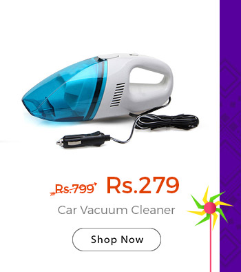  Car Vacuum Cleaner - Portable 12V 