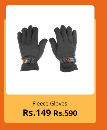 Stylish Fleece Gloves- 1 Pair GS-164 Stylish Fleece Gloves- 1 Pair GS-164