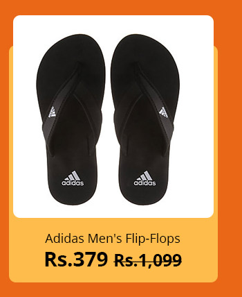 Adidas Men's Black Flip Flops Adidas Men's Black Flip Flops
