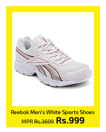Reebok Men's White Sports Shoes