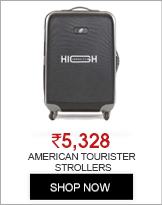 American Tourister Black Strollers - 85X009079