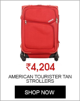 American Tourister Tan Strollers - 65X017002