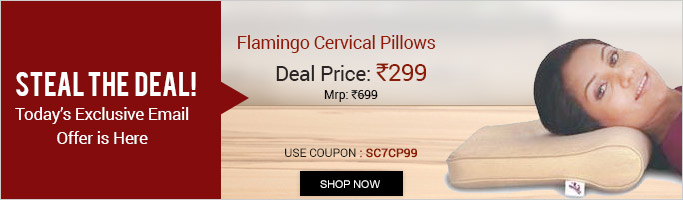 Flamingo Cervical Pillows