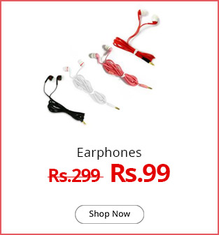  High Bass Best Sound In-Ear Earphone Without Mic Compatible With All 3.5mm jack - Multi Color 