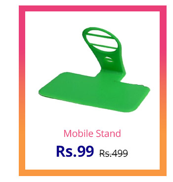  1 Pc Mobile Charging Stand (Assorted Colors) 