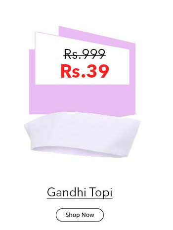  Gandhi Topi 