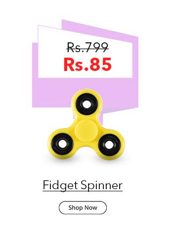  Pickadda Fidget Spinner- For Office Stress Relief (Multiple Colors) 