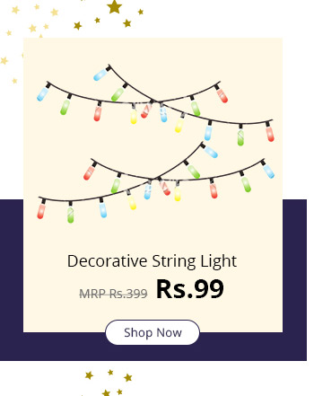  Decorative lights ot of 2 Assorted Colours 