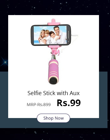  Combo of Mini Selfie Stick Otg Adapter 