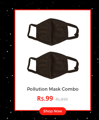  STAYFiT POLLUTION FACE MASK SET OF 2 