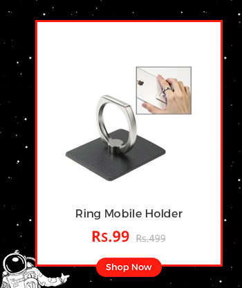  Round Shape Ring Mobile Holder 360 Roatating - Assorted Colors 