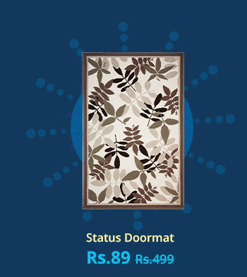  Status Cotton mat Brown 15 x 23 1 pc 