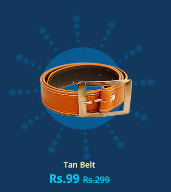  S Redish Tan Belt 