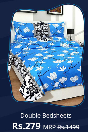 Double Bedsheets & Pillow Covers