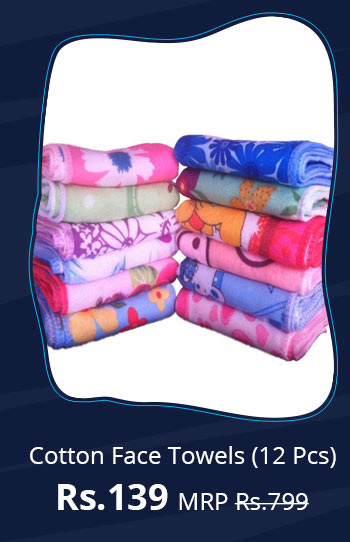 Cotton Face Towels