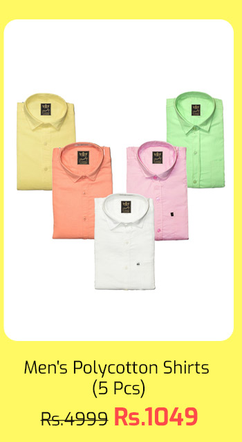 Men's Polycotton Shirts