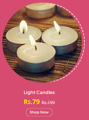  10 Wax Tea Lights 