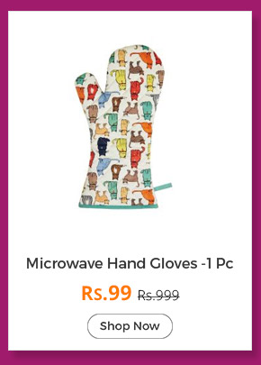  Satya Microwave Safe Hand Gloves-1 piece 