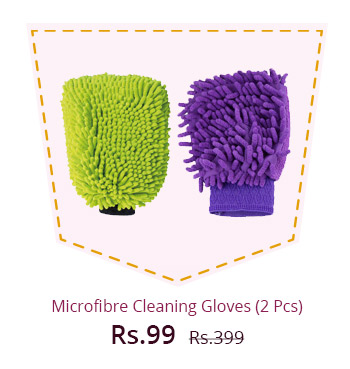 Microfibre Cleaning Gloves