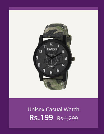 Unisex Casual Watch