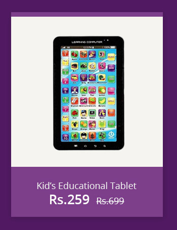 Kid's Educational Tablet