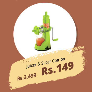 Juicer & Slicer Combo