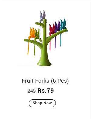  Ankur Birdie Fruit Fork 6Pcs 