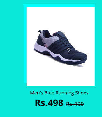 Men's Blue Running Shoes