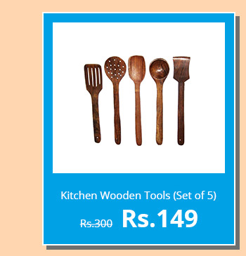 Kitchen Wooden Tools (Set of 5) Kitchen Wooden Tools (Set of 5)
