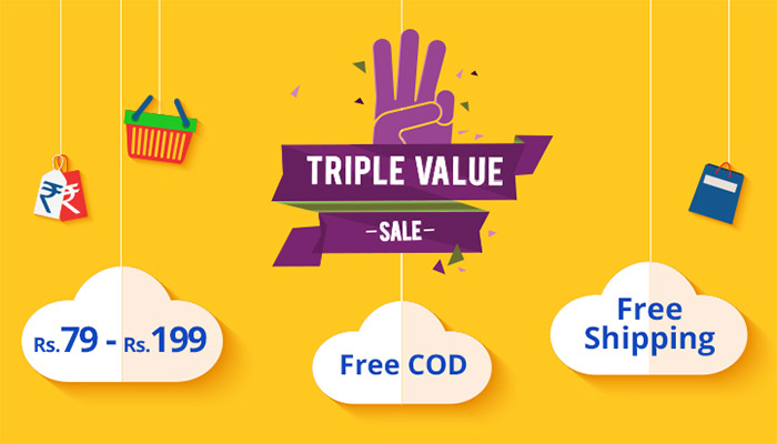  Triple Value Sale  