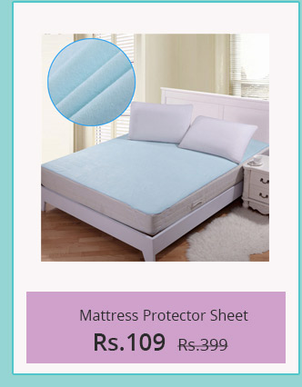  Waterproof Mattress Protector Sheet With Elastic Straps 