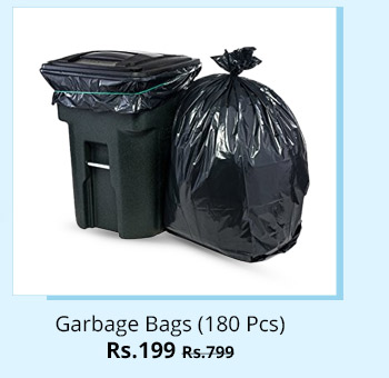 Garbage Bags (180 Pcs)