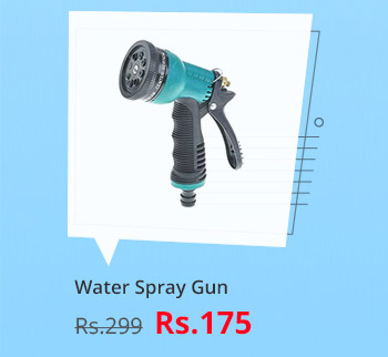 CAR/BIKE WASHING WATER SPRAY GUN 8 PATTERN BRASS NOZZLE CAR/BIKE WASHING WATER SPRAY GUN 8 PATTERN BRASS NOZZLE