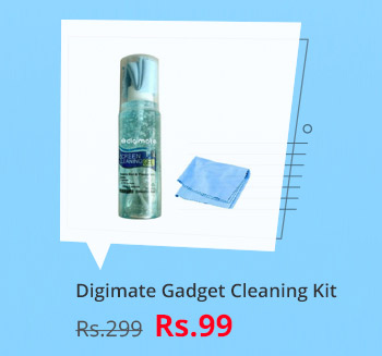 Digimate Cleaning Kit For Mobile Laptop Computer DSLR Camera TV 100 ml Digimate Cleaning Kit For Mobile Laptop Computer DSLR Camera TV 100 ml
