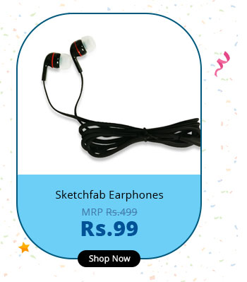 Sketchfab Earphones