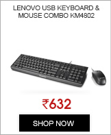 Lenovo USB Keyboard and Mouse Combo KM4802