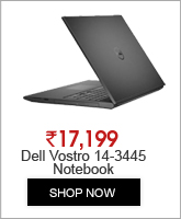 Dell Vostro 14-3445 Notebook (APU Dual Core E1/ 4GB/ 500GB/ Ubuntu) (Grey)